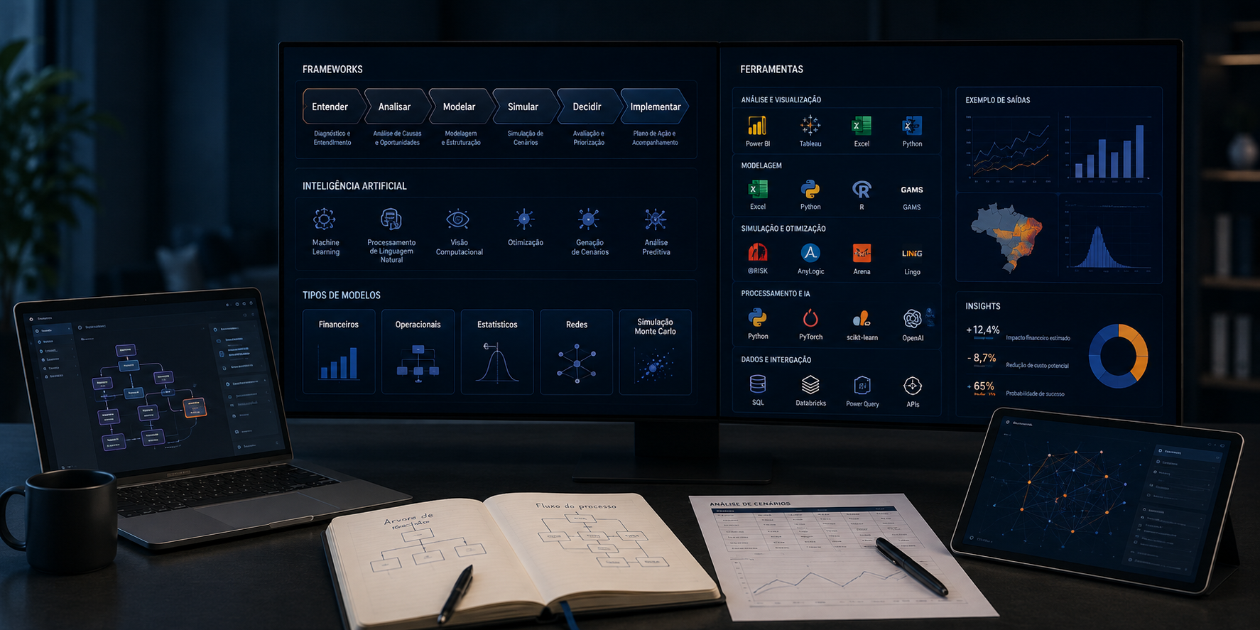 Analytics avançado Flunger